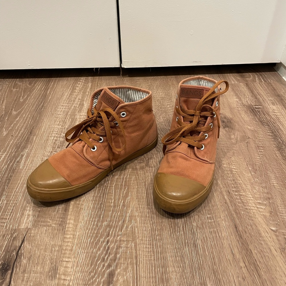 Bangs Unisex Orange Vegan and Ethical Shoes